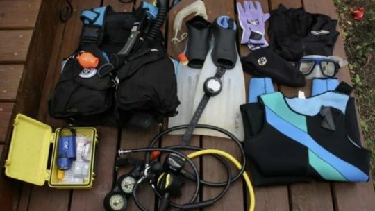 Необходимое снаряжение для дайвинга